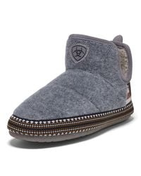 Ariat - Southwest Wool Blend Bootie Slippers - Lyst