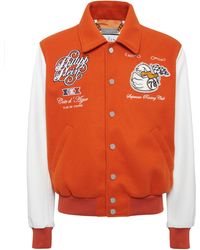 Philipp Plein - Coster College Bomber Jacket Pp Duck - Lyst