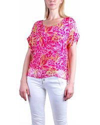 Gigi Moda - Monica Tropical Print Silk Kaftan - Lyst