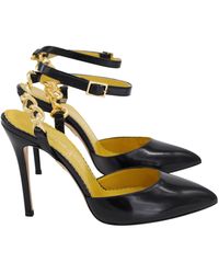 Charlotte Olympia - Chain Ankle Strap Pointed-Toe Pumps - Lyst