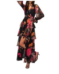 Hutch - Bardot Maxi Wrap Dress - Lyst