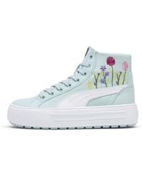PUMA - Kaia 2.0 Mid Floral Sneakers - Lyst