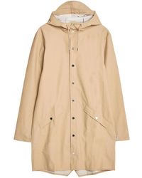 Rains - Sand Lightweight Waterproof Long Jacket - Lyst