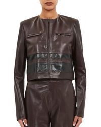 Ulla Johnson - Callisto Leather Shirt Jacket - Lyst