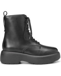 Marc O' Polo - Hayla 2A Leather Platform Lace-Up Boots - Lyst