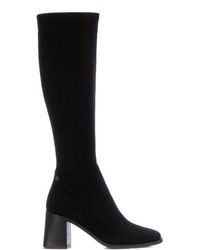 Xti - Elastic Suede Boots - Lyst