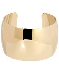 Eklexic - Large Domed Cuff Bracelet - Lyst