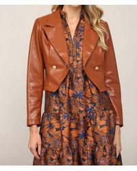 Fate - Iris Faux Leather Jacket - Lyst