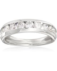 Ross-Simons - Diamond Wedding Ring - Lyst