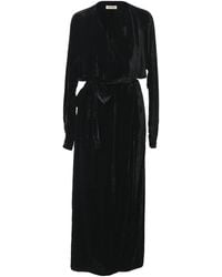 The Attico - Raquel Wrap Maxi Dress - Lyst