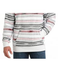 Cinch - Striped French Terry Hoodie - Lyst