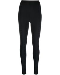 Wardrobe NYC - Elasticated-Waist Rear-Slit Leggings - Lyst