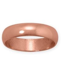 Fashnzfab - 4.7Mm Domed Solid Copper Ring - Lyst