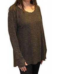 Ariella - High Low Long Sleeve Top - Lyst