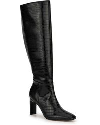 New York & Company - Faux Leather Tall Knee-high Boots - Lyst