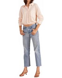 Bobi - Chloe Button Up Top - Lyst