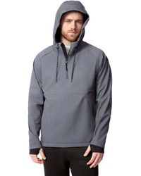 Alpine North - Vargas Pullover Softshell Hoodie, Dark - Lyst