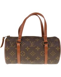 Louis Vuitton - Papillon Canvas Handbag (pre-owned) - Lyst