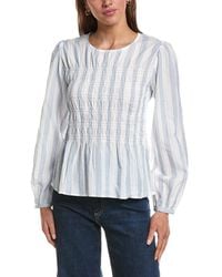 Ichi - Ihrebekka Woven Blouse - Lyst