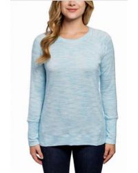 Champion - High Low Hemline Crew Neck Long Sleeve Tee - Lyst