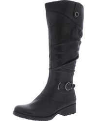 BareTraps - Onika Faux Leather Riding Knee-high Boots - Lyst