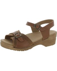 Sanita - Sorrento Leather Slingback Strappy Sandals - Lyst