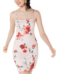 Sequin Hearts - Juniors Emma Sleeveless Floral Mini Dress - Lyst