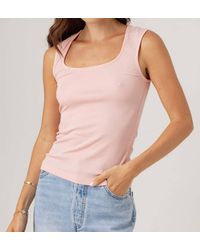 Sundays - Rib Taylor Tank Top - Lyst