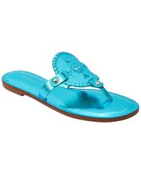 Jack Rogers - Collins Leather Sandal - Lyst