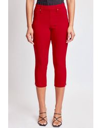 YMI - Hyperstretch Pull On Capri With Side Slit - Lyst