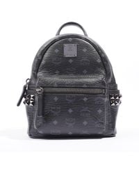 MCM - Visetos Studded Mini Backpack / Coated Canvas - Lyst