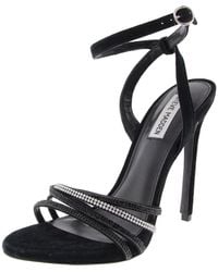 Steve Madden - Lara Embellished Faux Suede Heels - Lyst