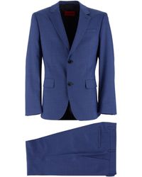 HUGO - Henry-Getlin Tailored Notch Lapel Suit - Lyst