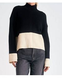Elan - Mock Turtleneck Sweater - Lyst