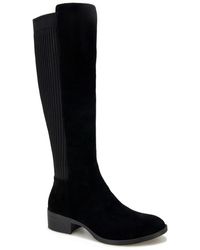 Kenneth Cole - Riva Otk Faux Leather Inside Zipper Over-The-Knee Boots - Lyst