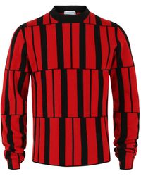 Ferragamo - Cashmere Geometric Pattern Sweater - Lyst