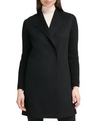 Kenneth Cole - Double Face Wool-blend Coat - Lyst