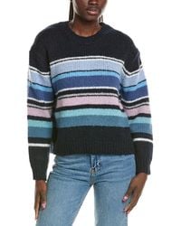 Michael Stars - Aura Striped Wool-Blend Pullover - Lyst