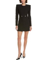 Versace - Wool Blazer Dress - Lyst