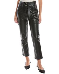 Tahari - The Clea Vegan Leather Pant - Lyst