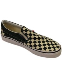 Vans - Checkerboard U Classics Slip-on Sneakers - Lyst