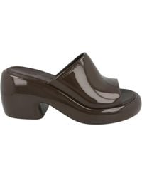 Ferragamo - Deva 2 Rubber Platform Sandals - Lyst