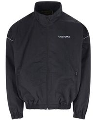 Cultura - Minimalist Jacket With Fitted Silhouette - Lyst