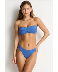 Sea Level - Sporty Mid Bikini Bottom - Lyst