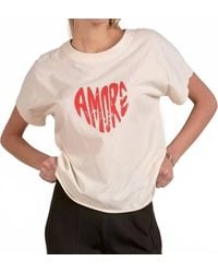 Elan - Amore Tee - Lyst
