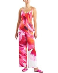 Natori - Palau Printed Charmeuse Cami Pj Set - Lyst