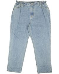 Opening Ceremony - Washed Cotton Elastic Straight Jeans - Lyst
