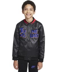 Nike - Space Jam A New Legacy Dm2981-010 Jacket Kids Snap Front Red437 - Lyst