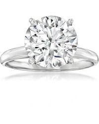 Ross-Simons - Lab-Grown Diamond Solitaire Ring - Lyst