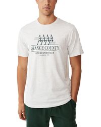Cotton On - Orange County Crewneck Short Sleeve Graphic T-shirt - Lyst